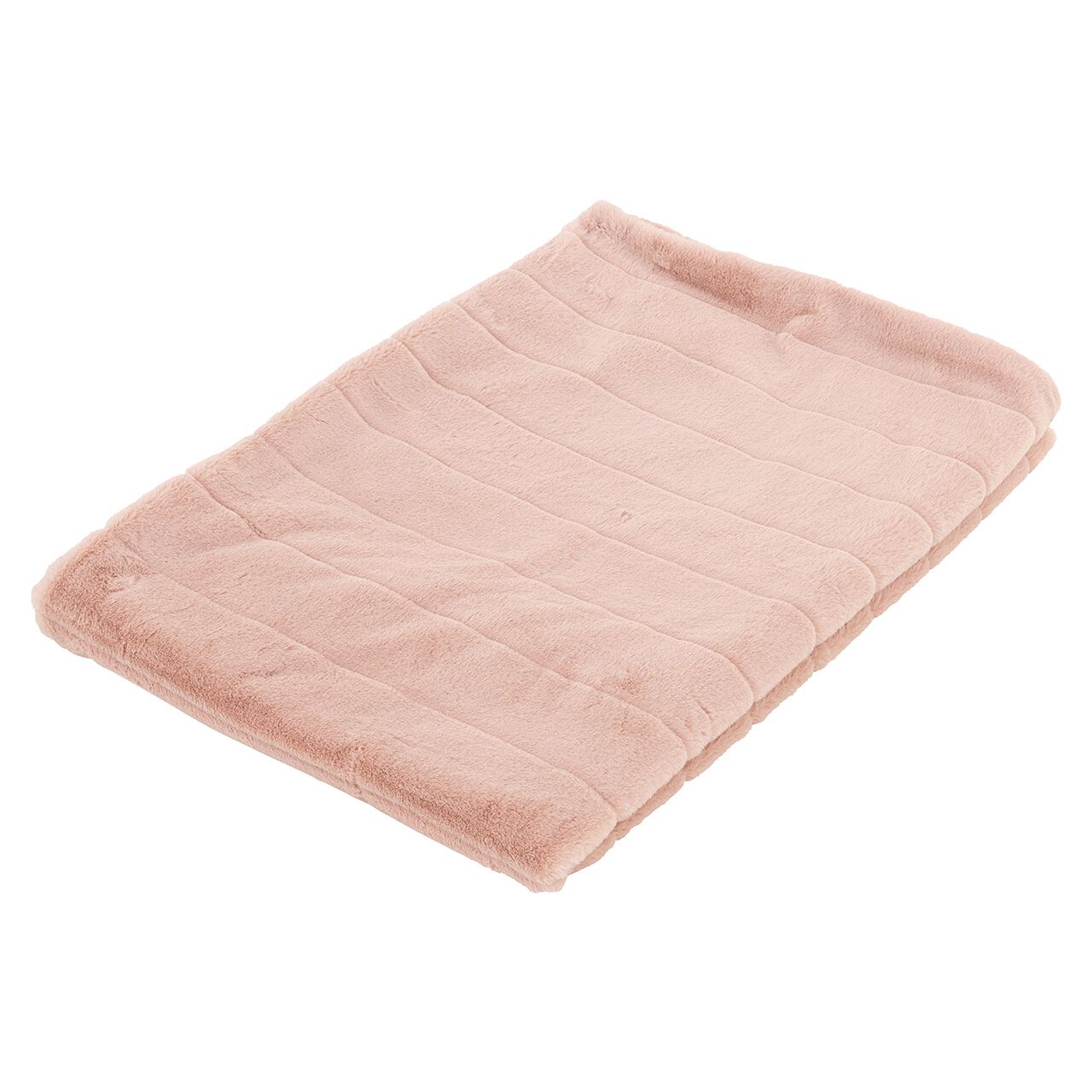 Richmond Plaid Carry Furry – Luxe roze fleece deken voor thuis