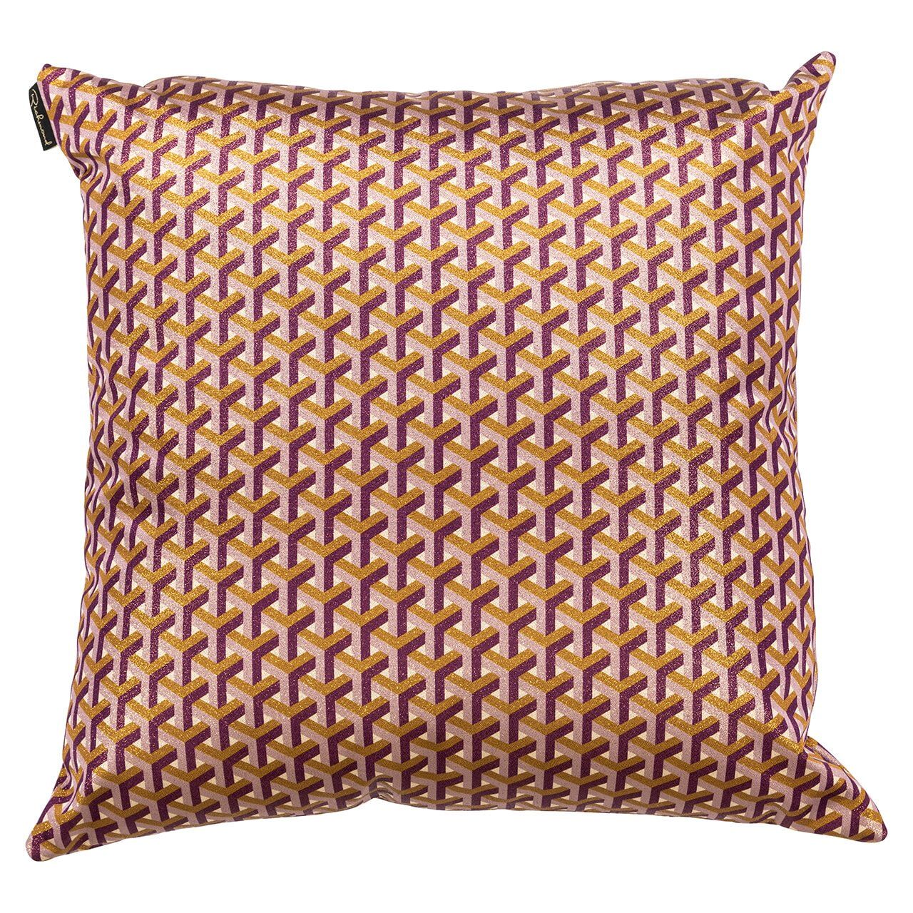 Richmond Pommelin sierkussen 50×50 cm – zachte roze luxe voor elk interieur