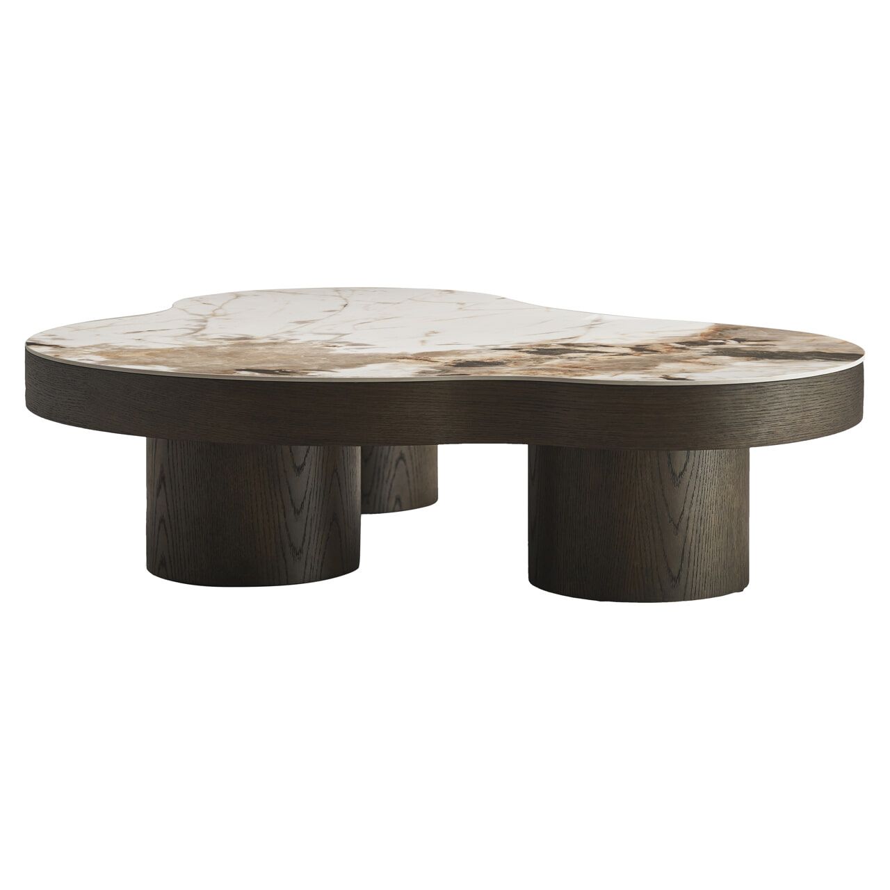 Richmond Salontafel Langford – Natuurlijke keramische pracht in warme bruine tint