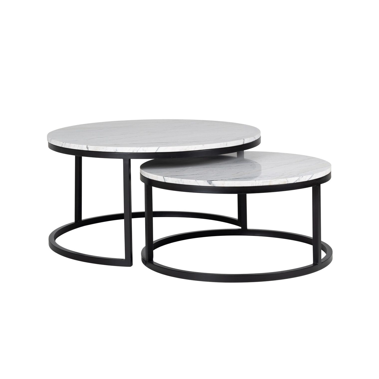 Richmond Salontafel Lexington – Elegante marmeren set van 2 voor modern wonen