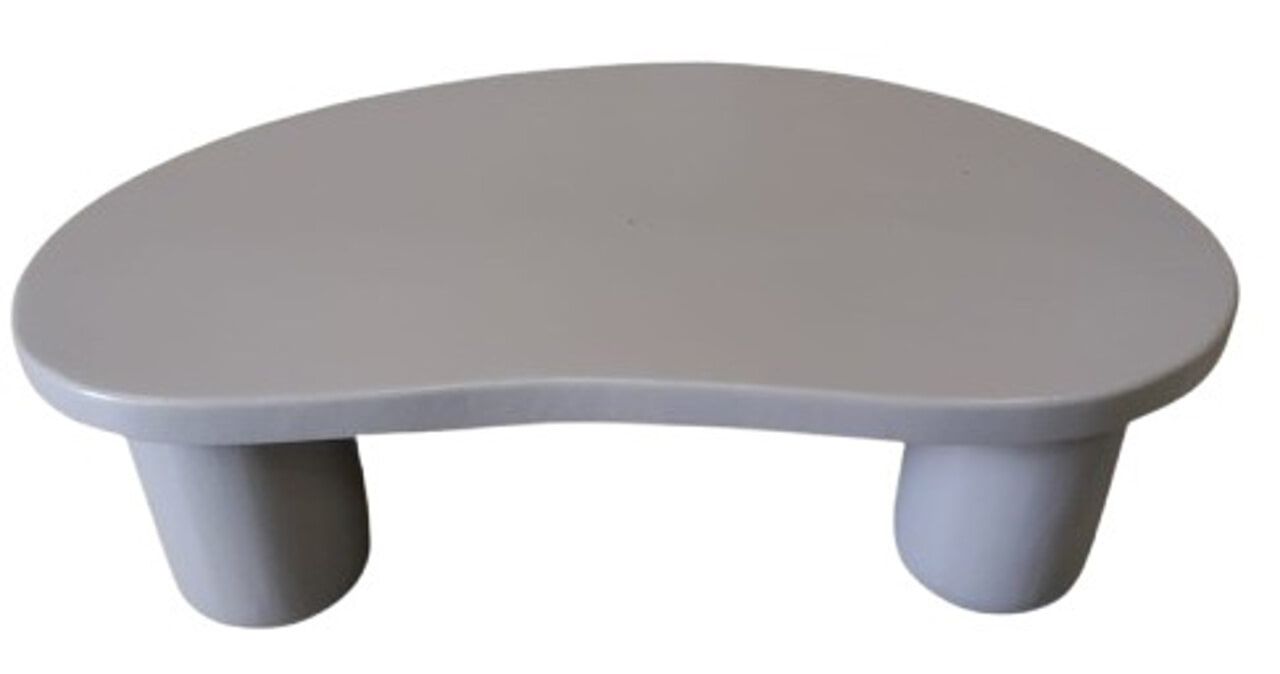 Richmond Salontafel Sequoia – organische Clay MDF tafel 110 × 70 cm