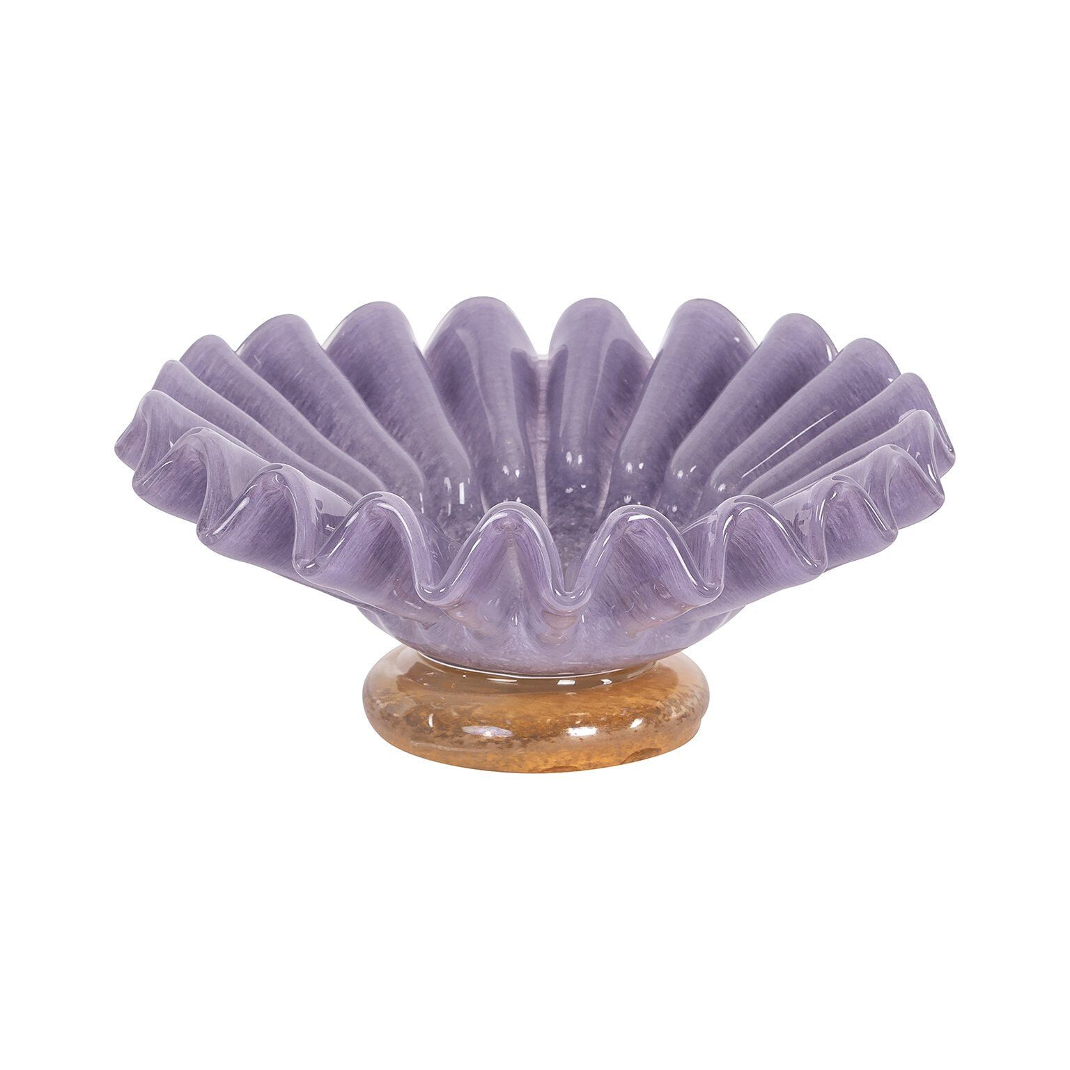 Richmond Schaal Beaudyle 20 cm – Paars: Elegante accent voor elk interieur