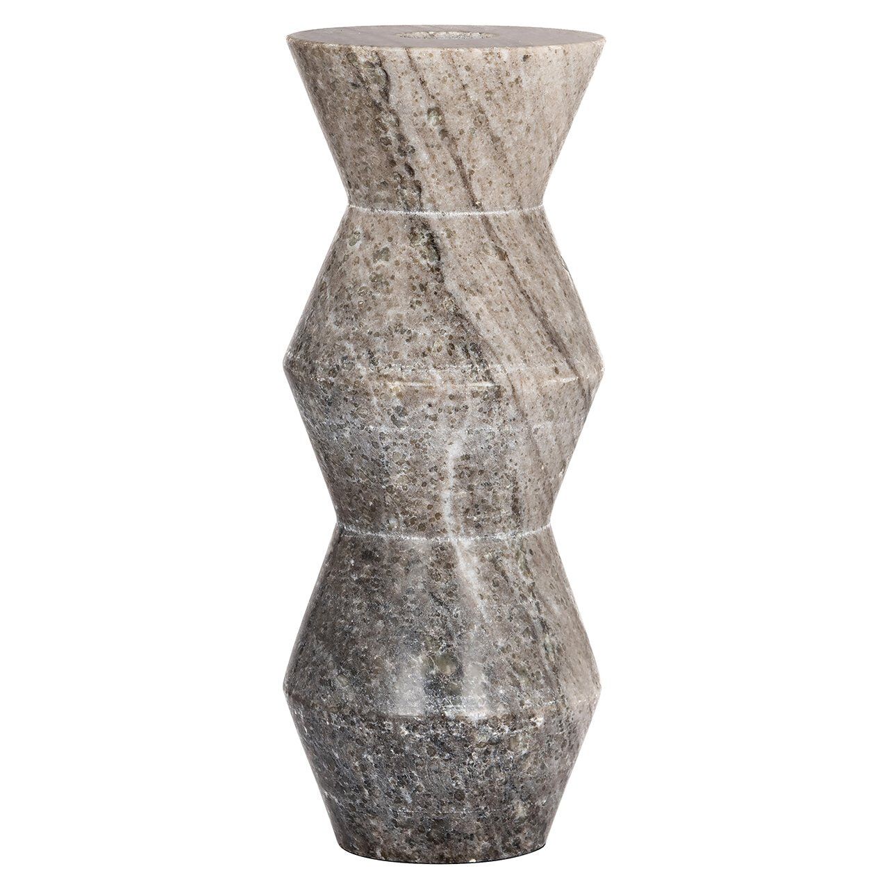 Richmond Sepp Marmer Vaas – Elegante 35 cm Accent voor elk Interieur