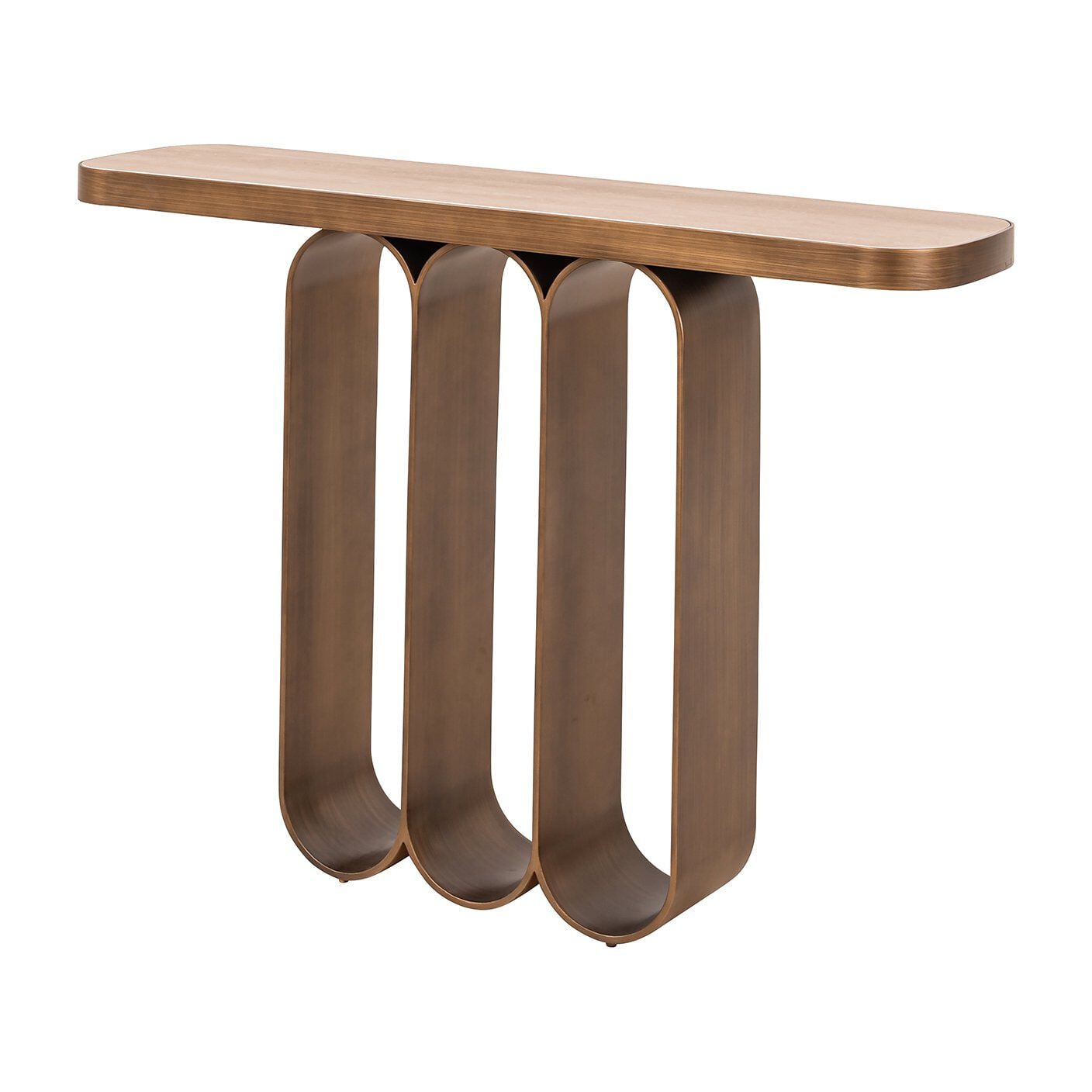 Richmond Sidetable Locarno 120 cm – Luxe Brushed Gold accent voor een stijlvol interieur