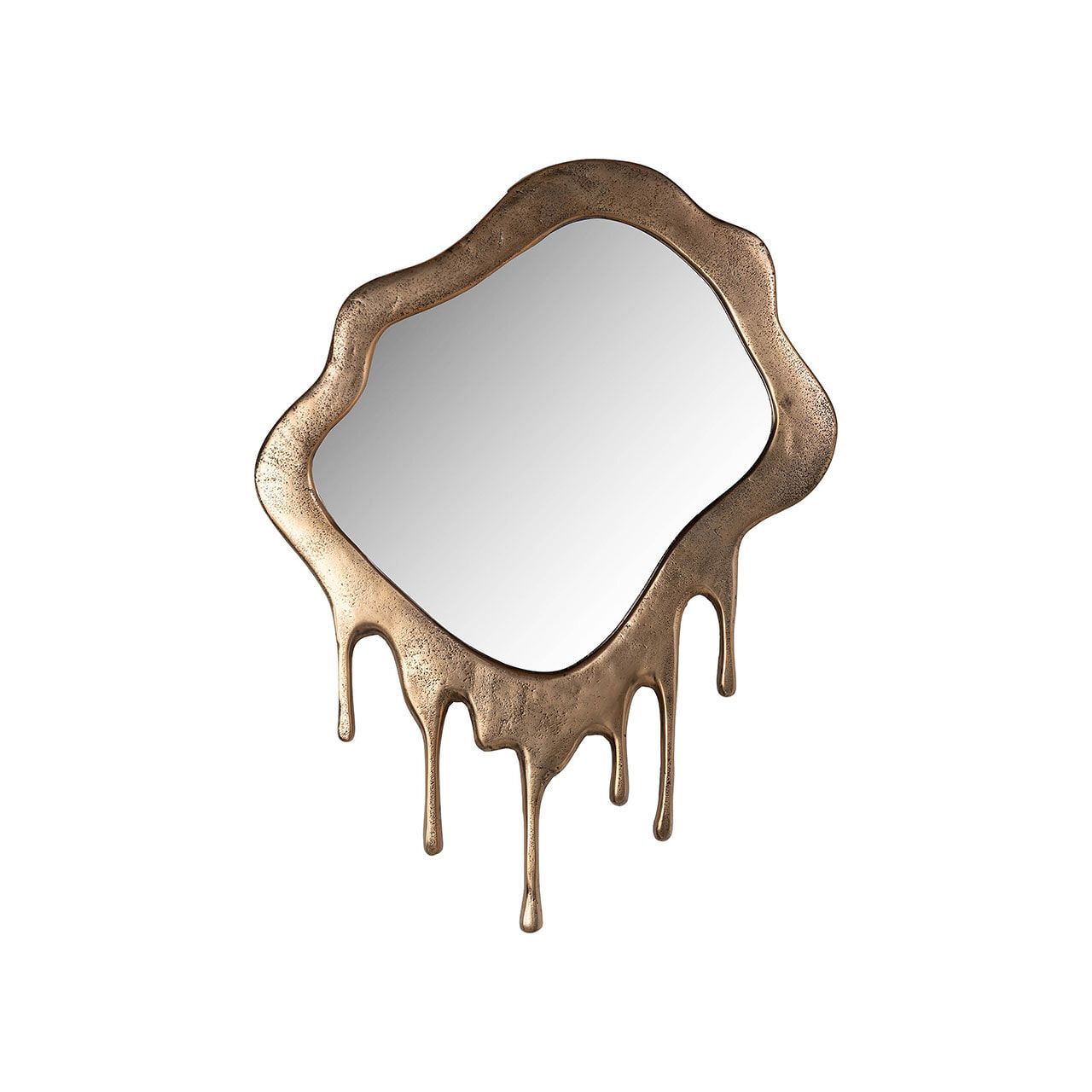 Richmond Spiegel Drops – Elegante Brushed Gold reflectie voor elke ruimte