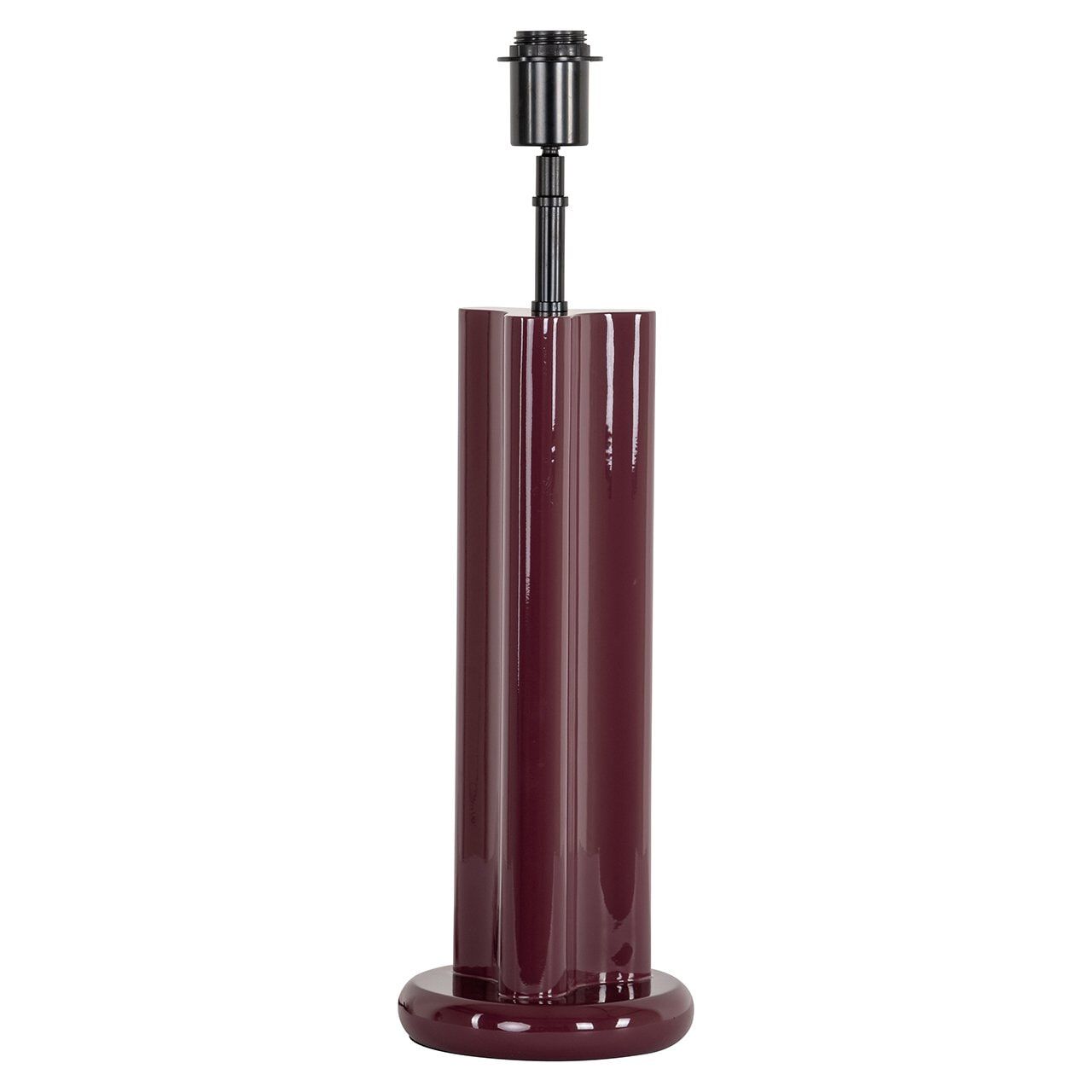 Richmond Tafellamp Alina – Elegante burgundy table lamp (55 cm)