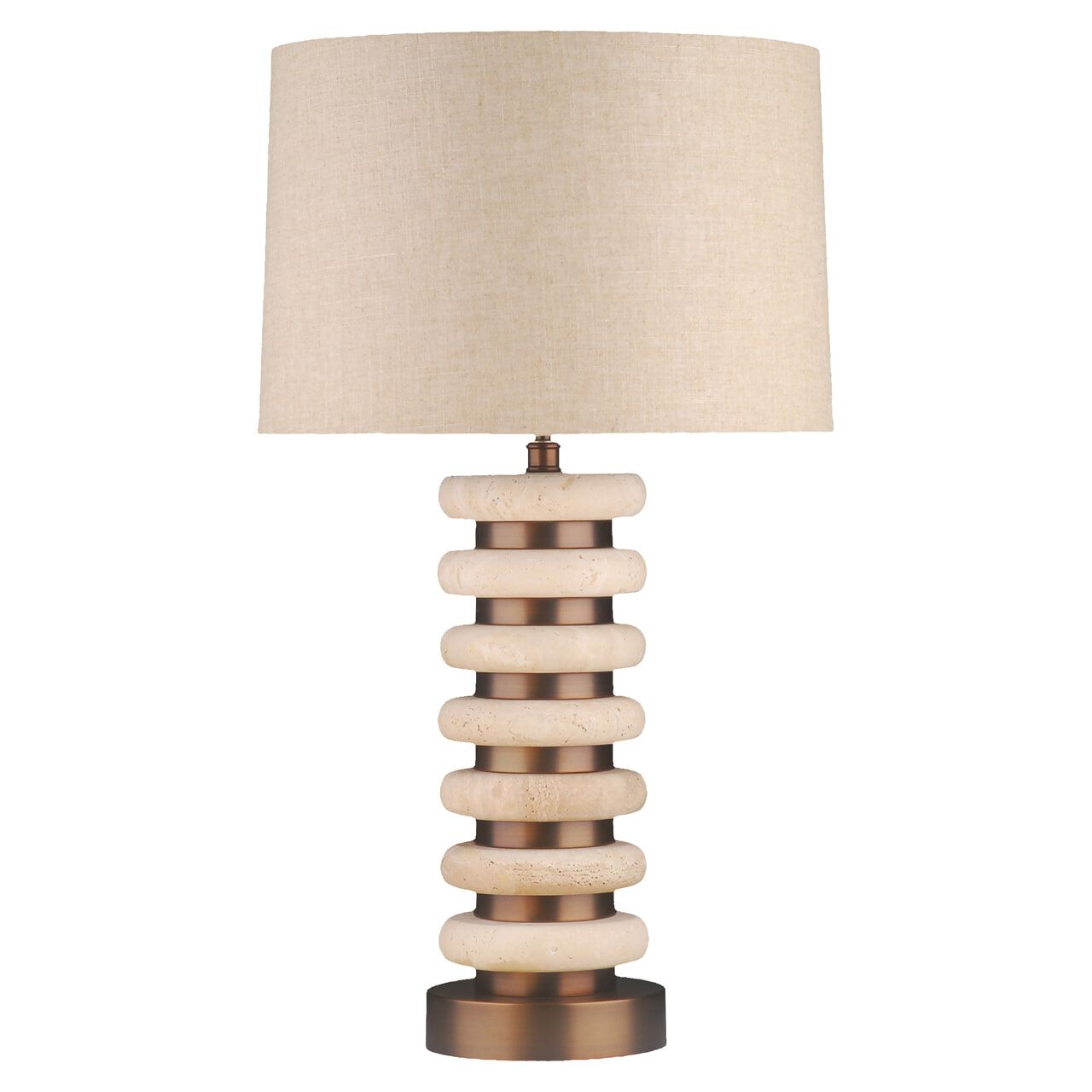 Richmond Tafellamp Blair 68 cm – Tijdloze Natuurlijke Elegantie voor elke Kamer