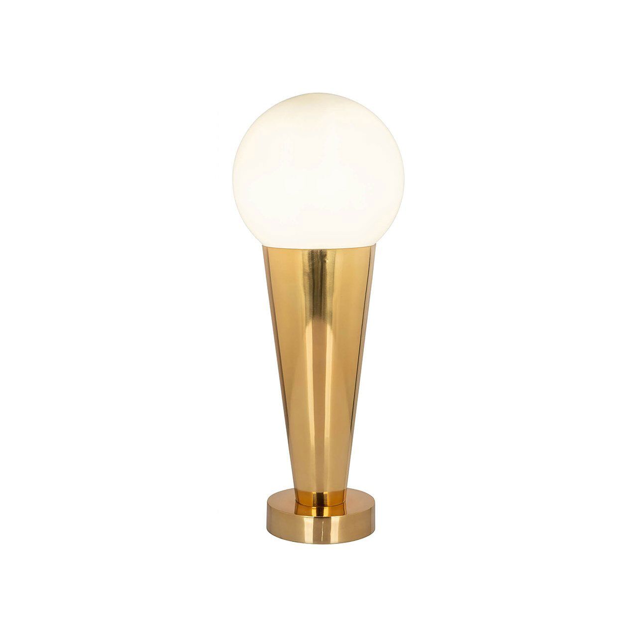 Richmond Tafellamp Cone – Gouden elegantie in 51 cm hoogte