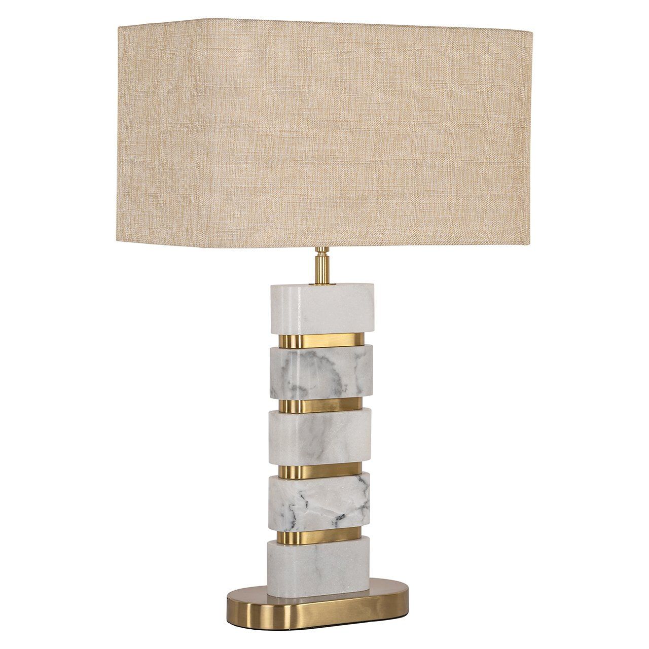 Richmond Tafellamp Lenore – Luxe Marmer & Gouden Accenten