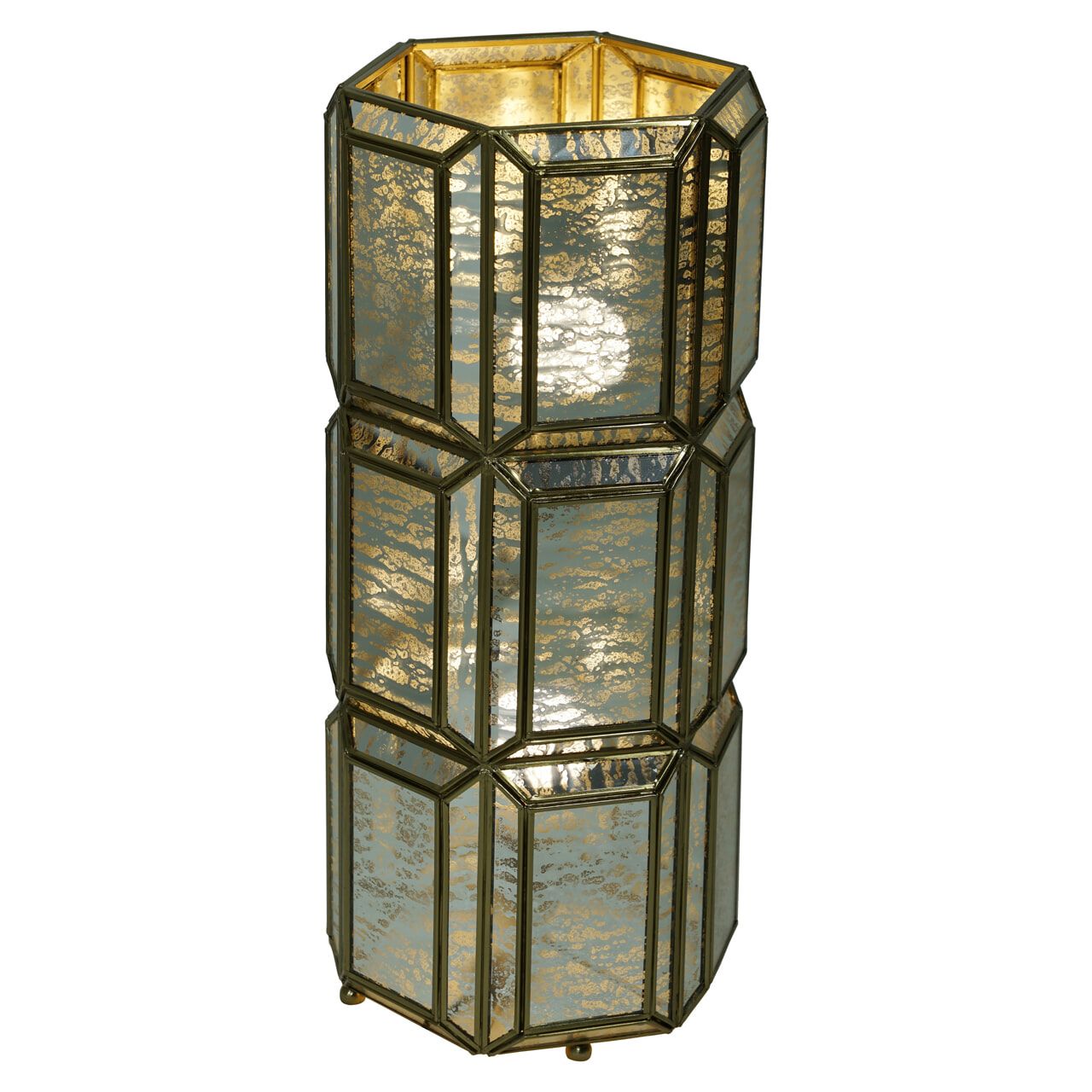 Richmond Tafellamp Yael – Tijdloze Brass Antique in 51 cm