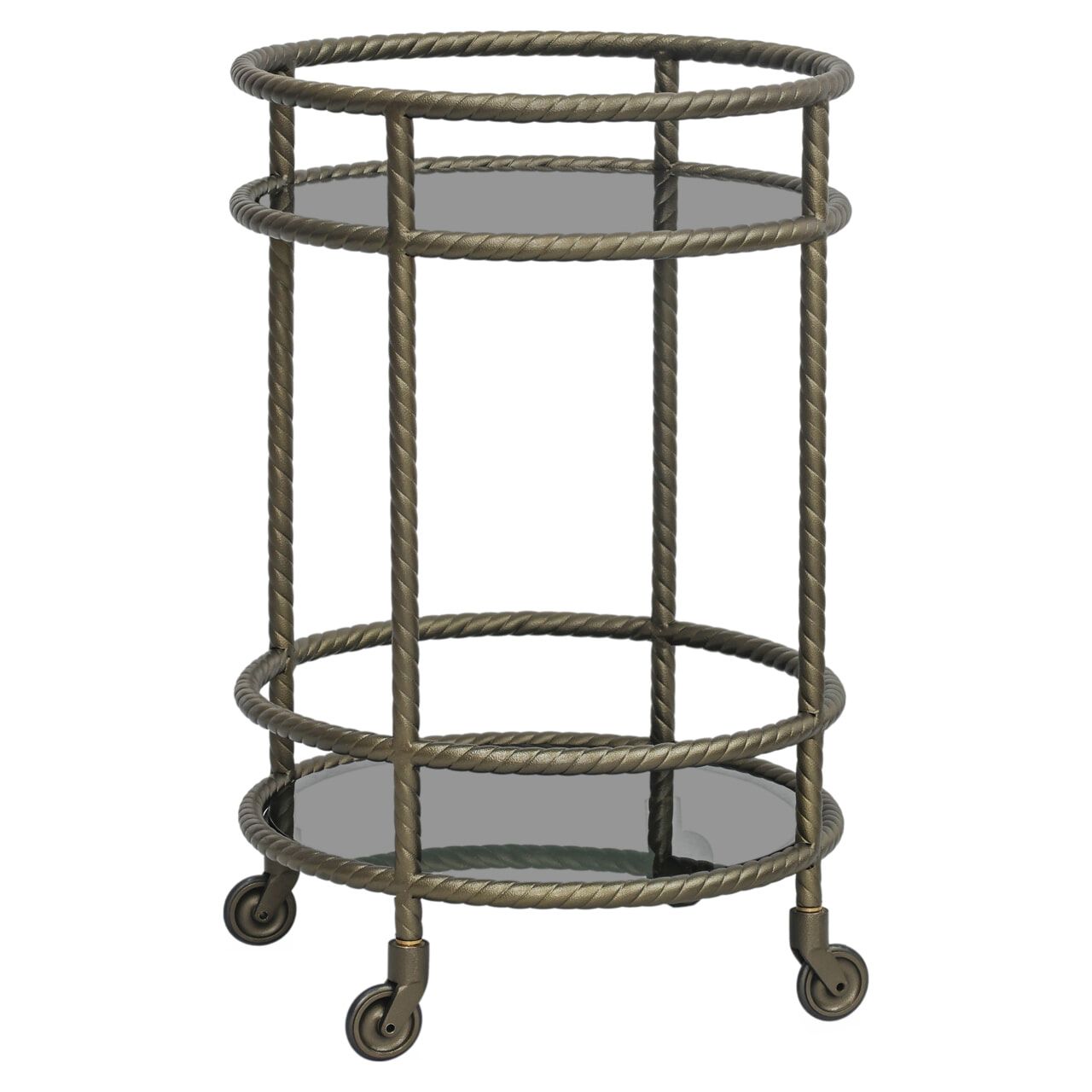 Richmond Trolley Macallan 70 cm – Elegante Brass Antique