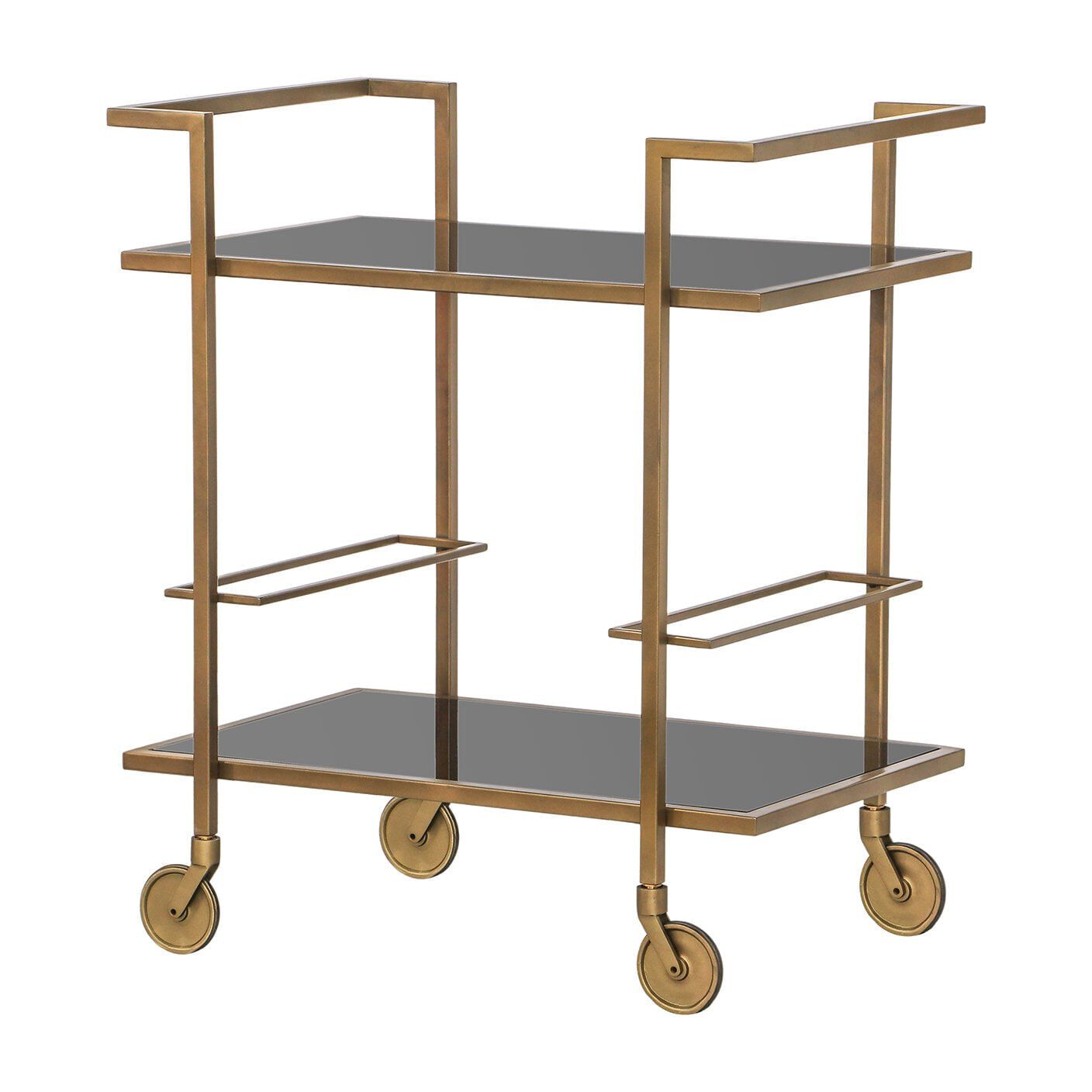 Richmond Trolley Xo – Luxe serveerwagen in Brushed Gold