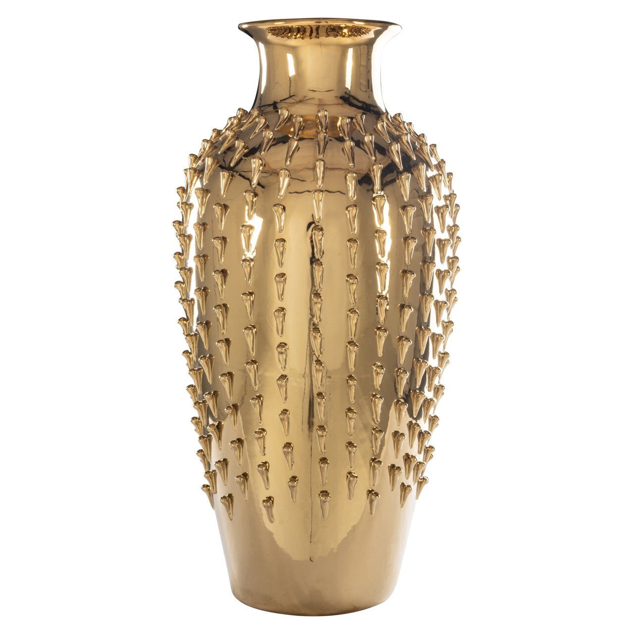 Richmond Vaas Dania 65 cm – Gouden Stoneware Accent voor elk interieur