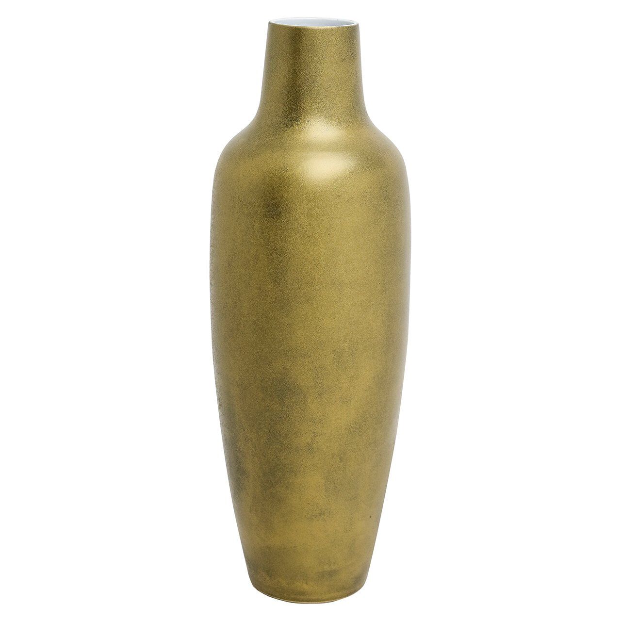Richmond Vaas Dominique – Elegante Gouden Keramische Vaas van 80 cm