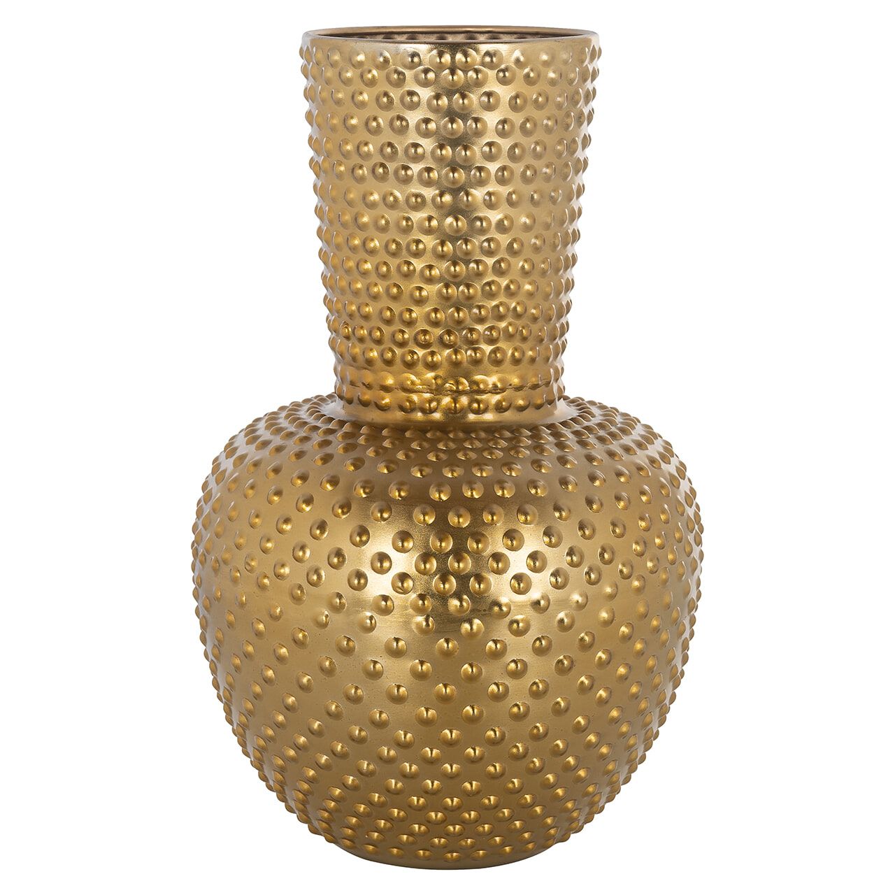 Richmond Vaas Nola – Luxe Gouden IJzervorm in 41 cm Hoogte