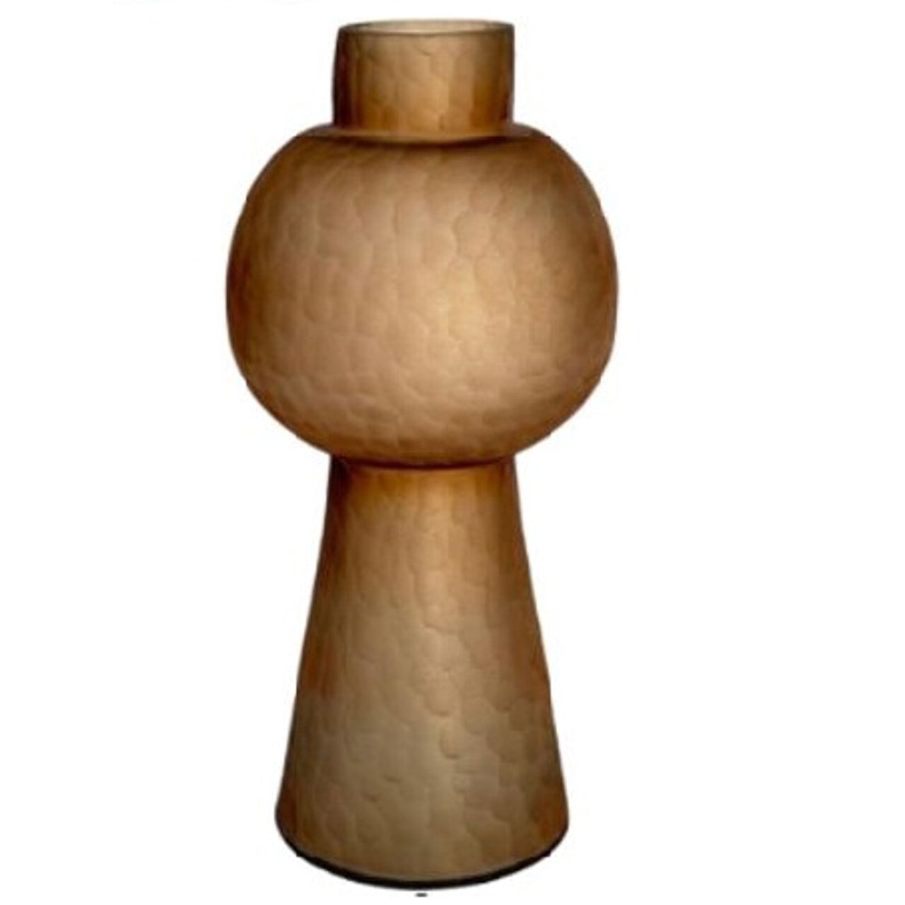 Richmond Vaas Ora – Tijdloze bruine glasvaas van 31 cm