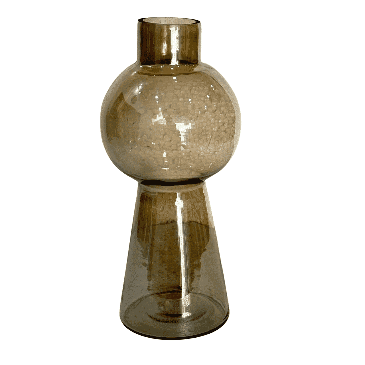 Richmond Vaas Sera 39 cm – Smoke: tijdloze elegantie in glas