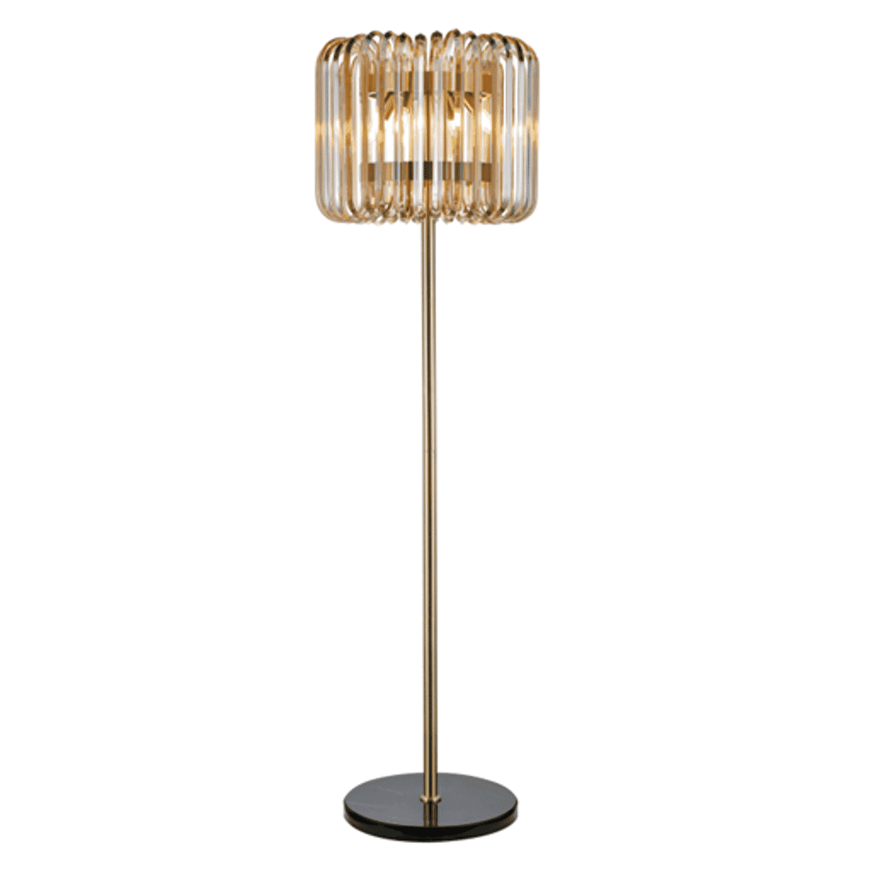 Richmond Vloerlamp Channa Brons – Elegante Sfeerverlichting voor Elk Interieur