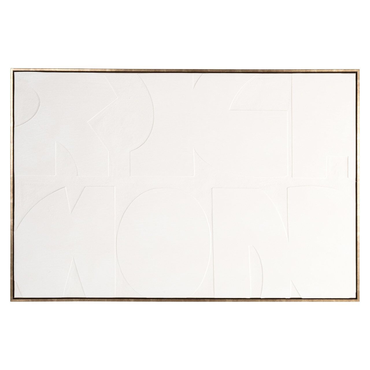 Richmond Wall Art Decadence – Moderne Wanddecoratie 80×120 cm in Off‑White