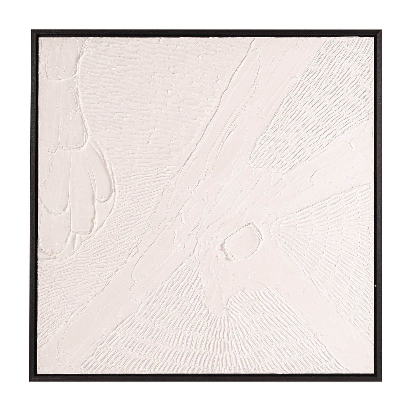 Richmond Wall Art Janey – Modern wanddecoratie 80 × 80 cm in zwart