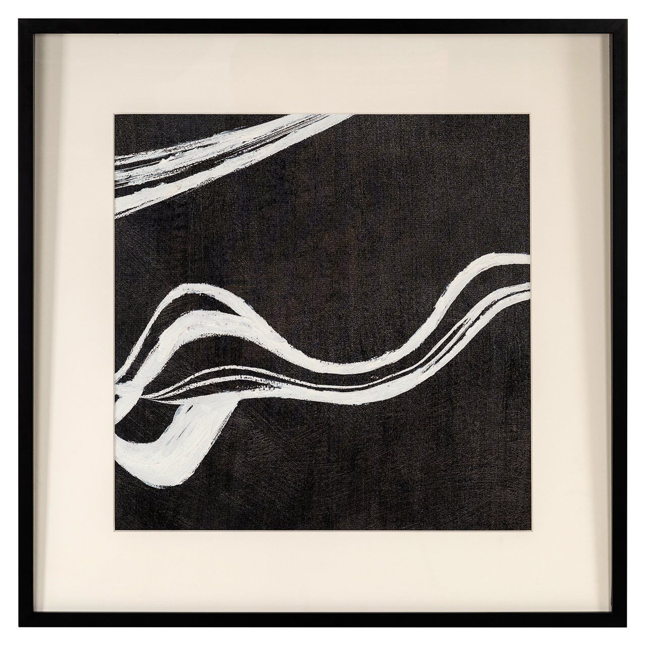 Richmond Wall Art Jozra 80×80 cm – Modern Zwart Wandpaneel