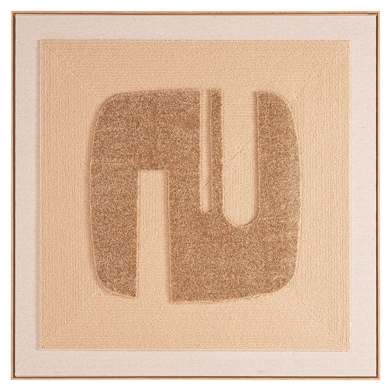 Richmond Wall Art Seda – Gouden wanddecoratie 100 × 100 cm