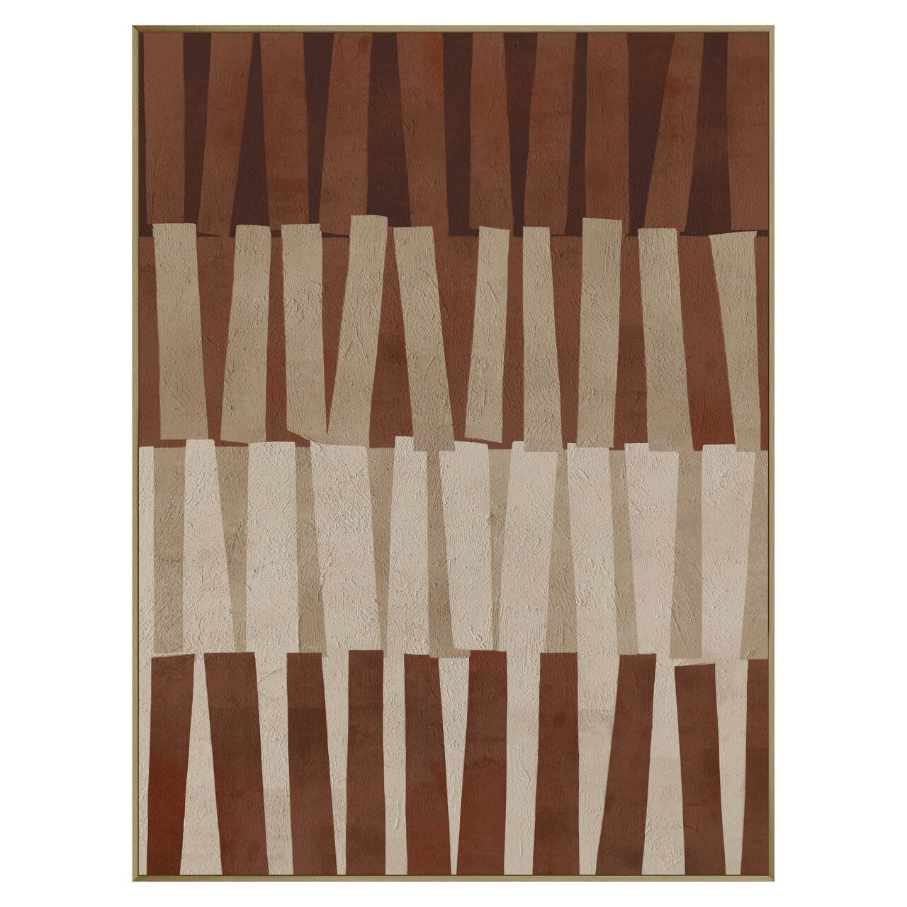 Richmond Wall Art Voga – Stijlvol Wandkleed 120 × 90 cm in Bruin