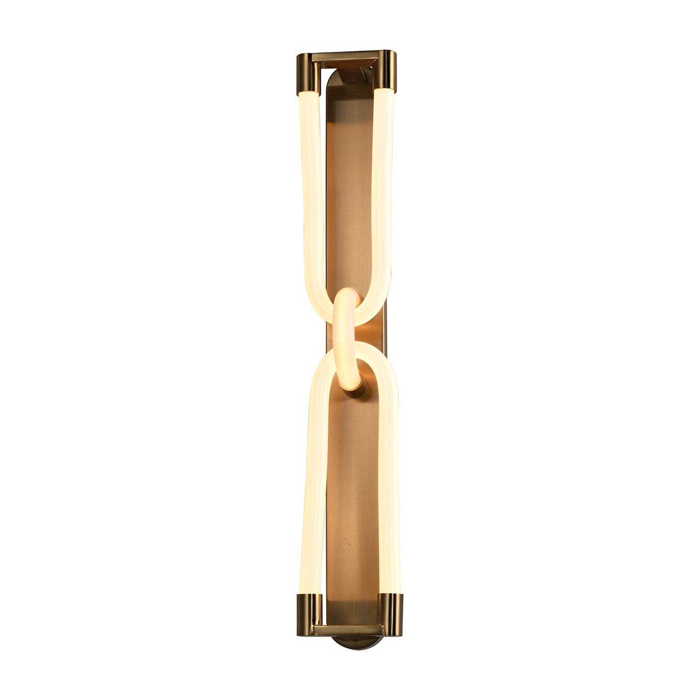 Richmond Wandlamp Lysa – Stralend Brushed Gold voor een Modern Interieur