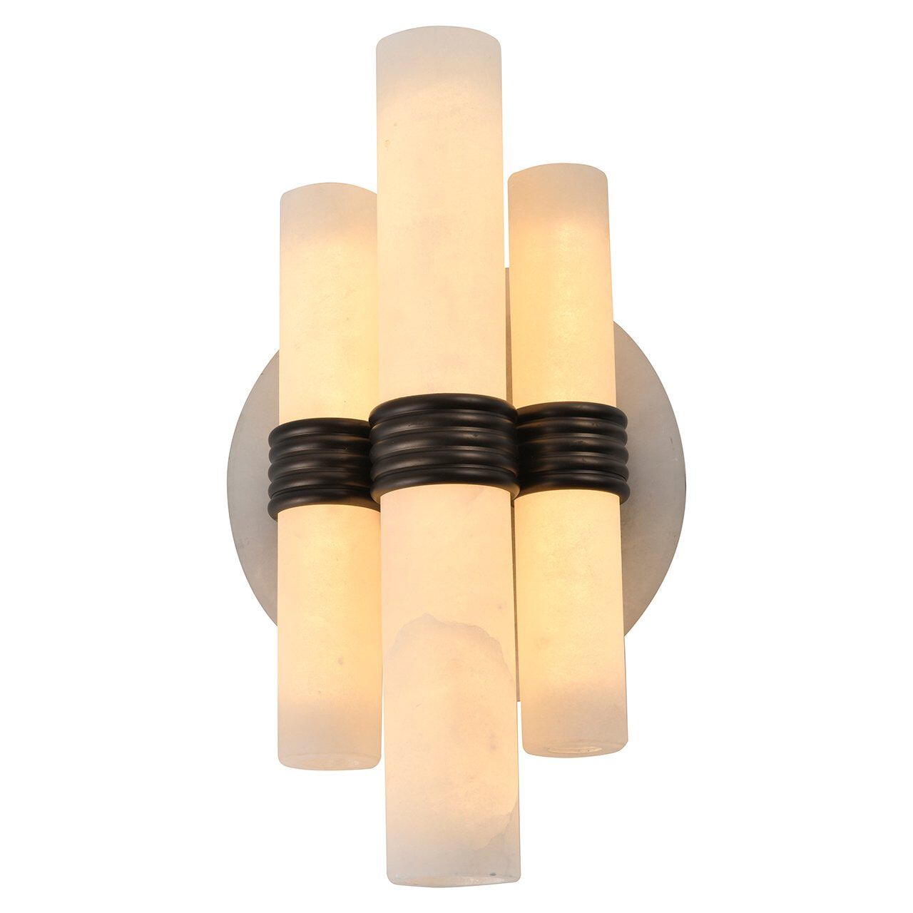 Richmond Wandlamp Zara – stijlvolle 3‑lampen wandverlichting in wit
