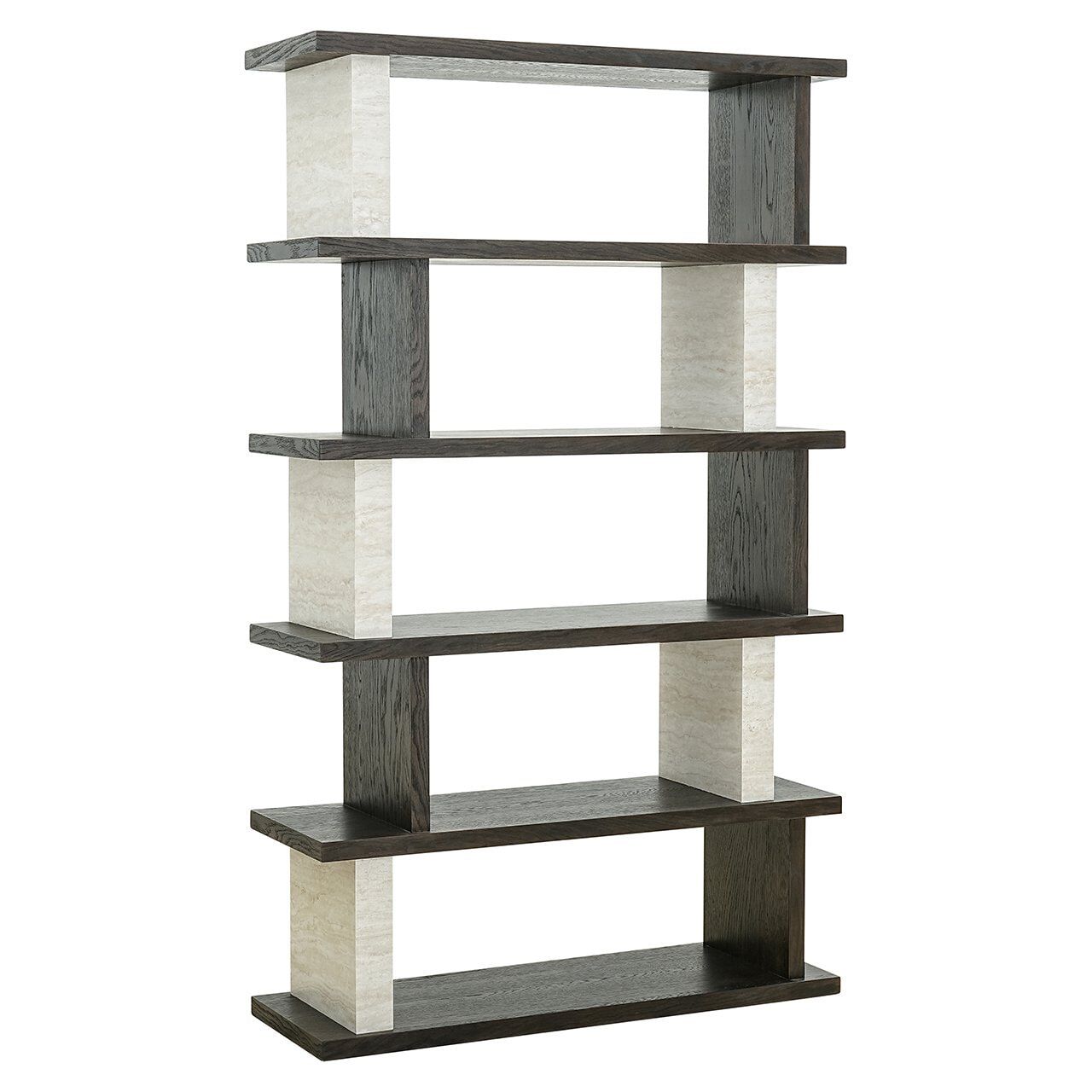 Richmond Wandrek Waldorf – Eiken & Steen, 200 × 120 cm (Bruin)