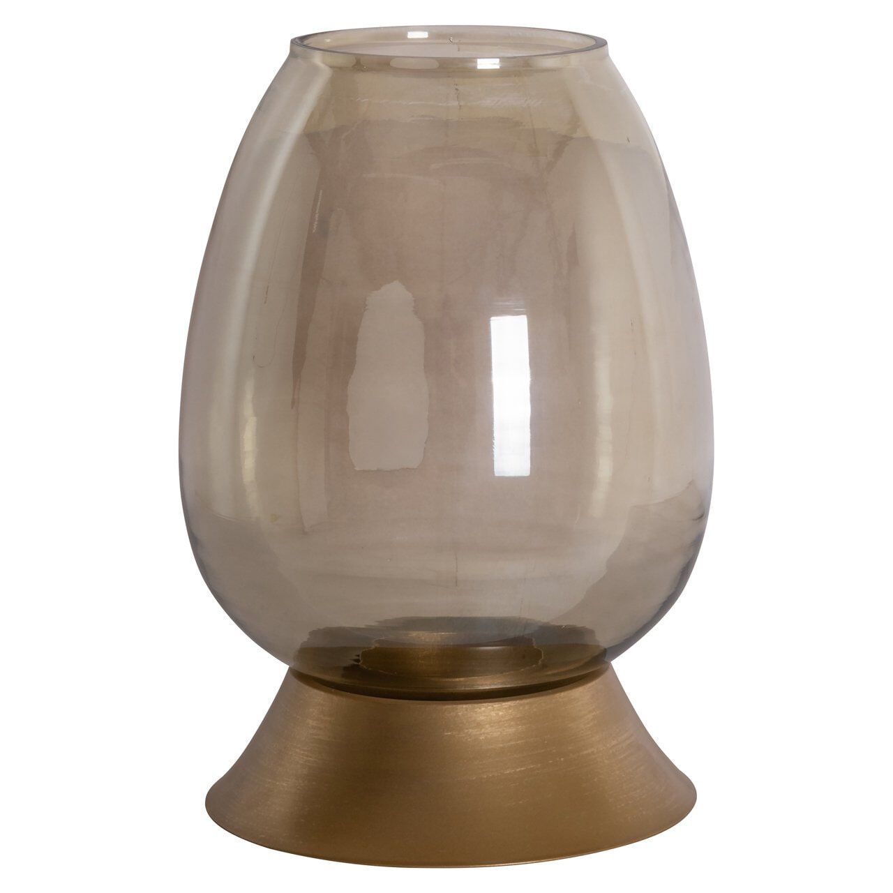 Richmond Windlicht Aubine – Luxe Gouden Kaarsenhouder van 37 cm