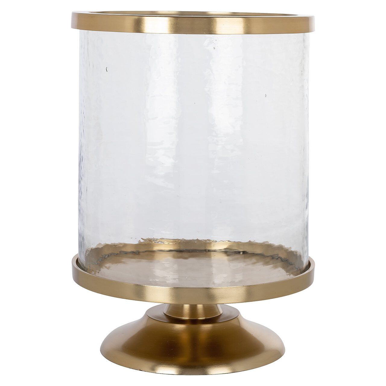 Richmond Windlicht Jaysin – Elegant Goudkleurig Accent van 40 cm