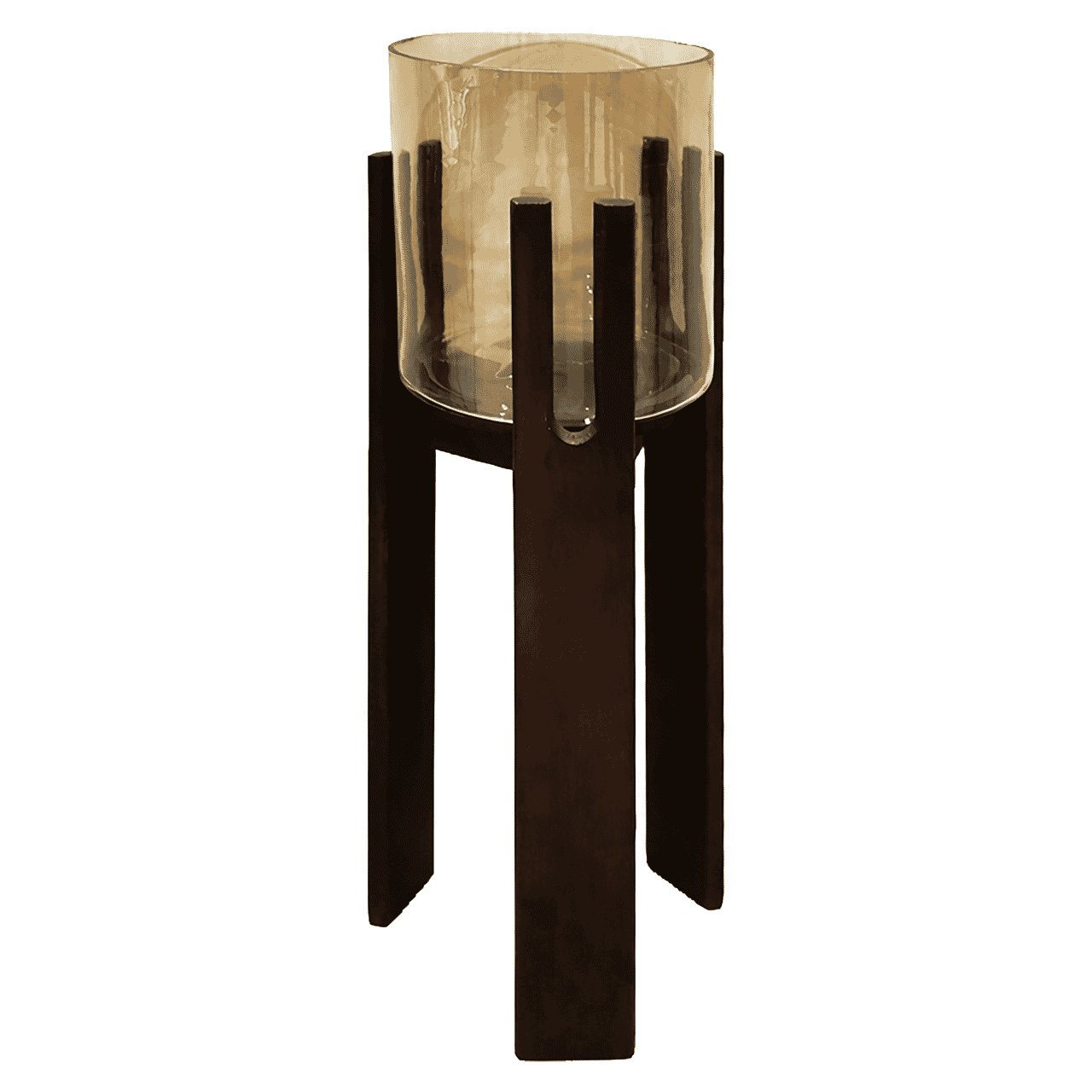 Richmond Windlicht Paige 64 cm – Warme Walnut Elegantie voor Elk Interieur