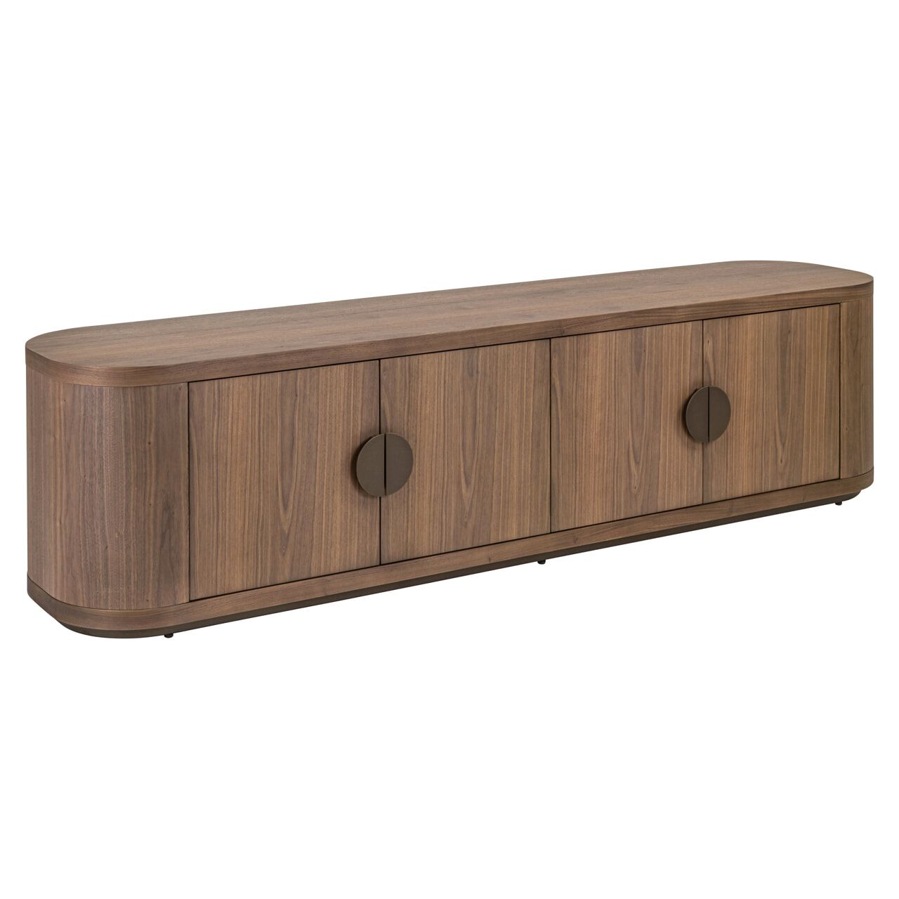 Richmond Windsor TV-meubel 200 cm – Warme walnoot afwerking