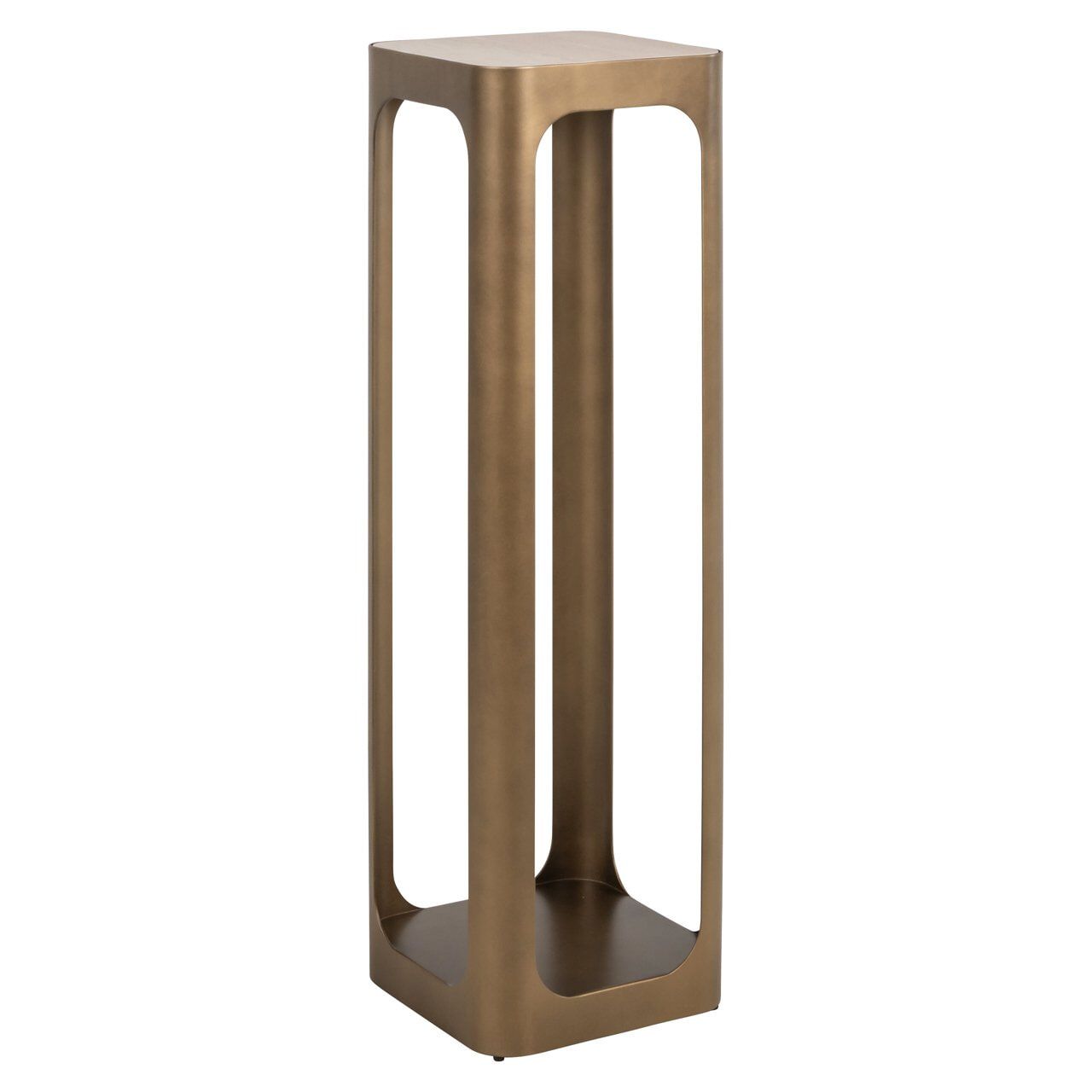 Richmond Zuil Claridge – Elegante Gouden Staander voor Vazen, Sculpturen en Planten