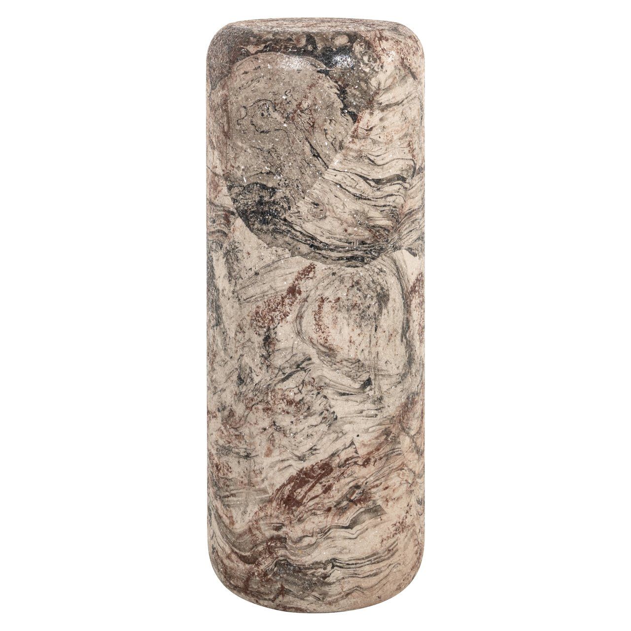 Richmond Zuil Mady – Elegante marmerlook in warme beige tint, 91 cm hoog