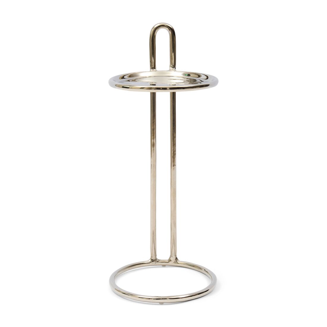 Rivièra Maison Buckingham Laptoptafel – Zilverkleurig & Rond