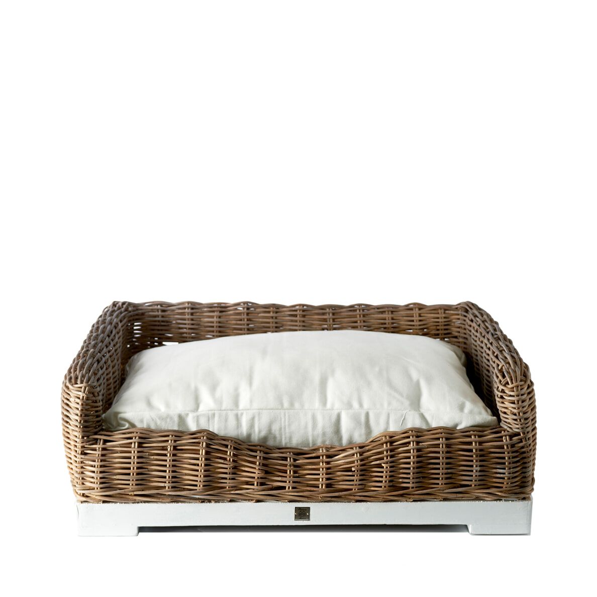 Rivièra Maison Classic Rustic Rattan Hondenmand – Warme Natuurlijke Slaapplaats voor uw Hond