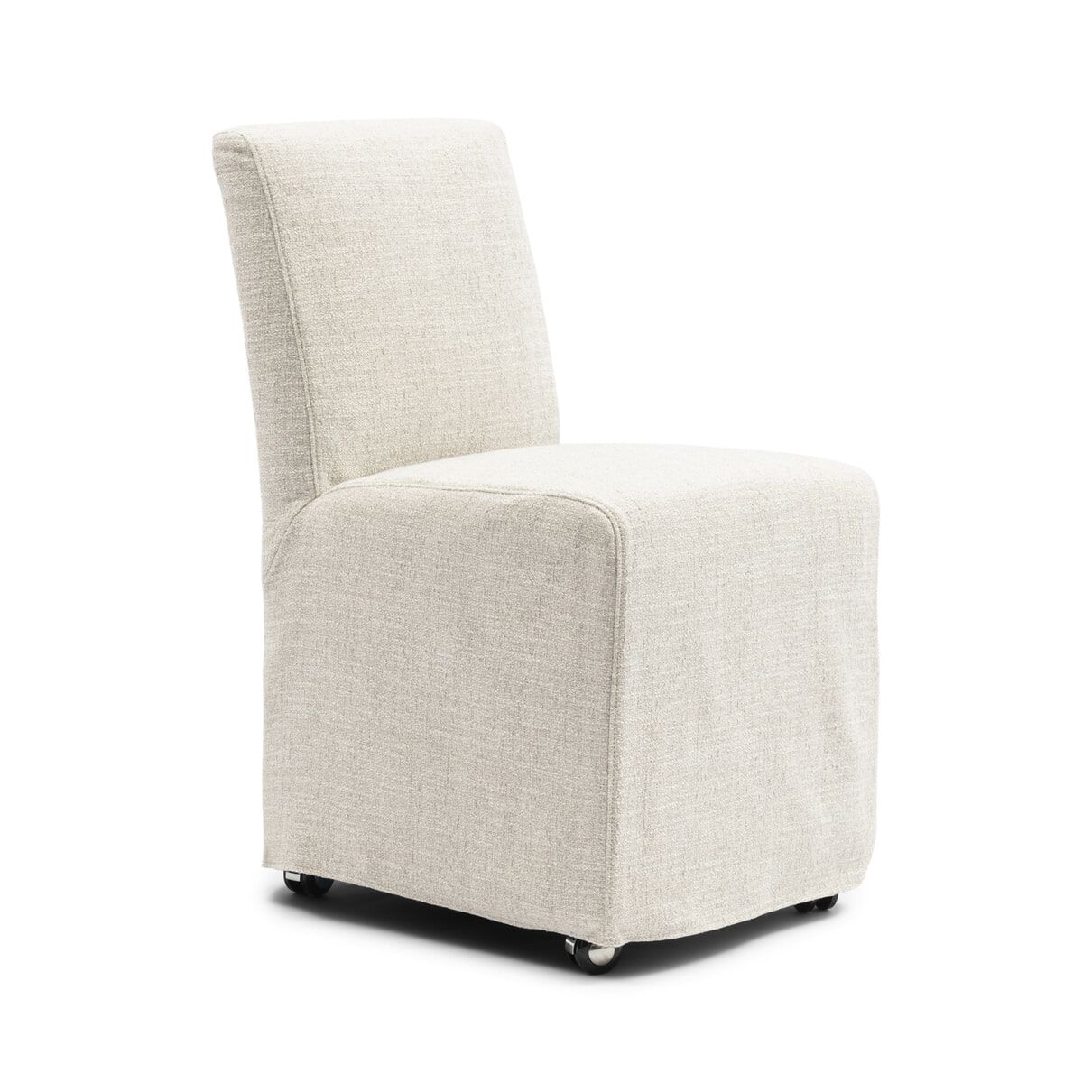 Rivièra Maison Firenze eetkamerstoel op wielen – Tijdloze elegance in Antique White