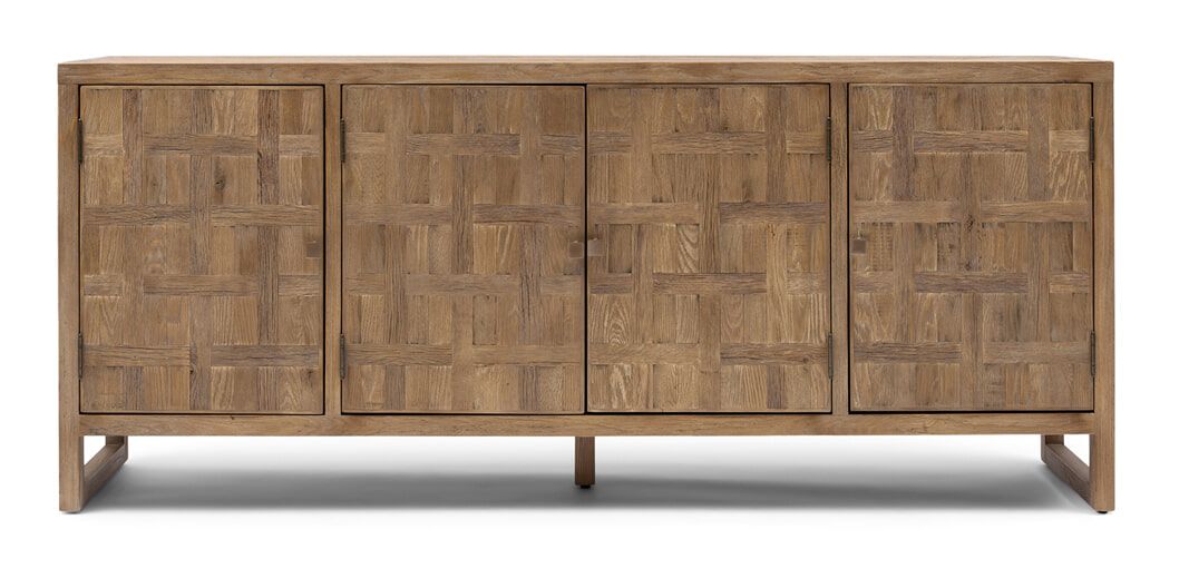 Rivièra Maison Fraser Island Dressoir – 200 cm bruine eikenlook
