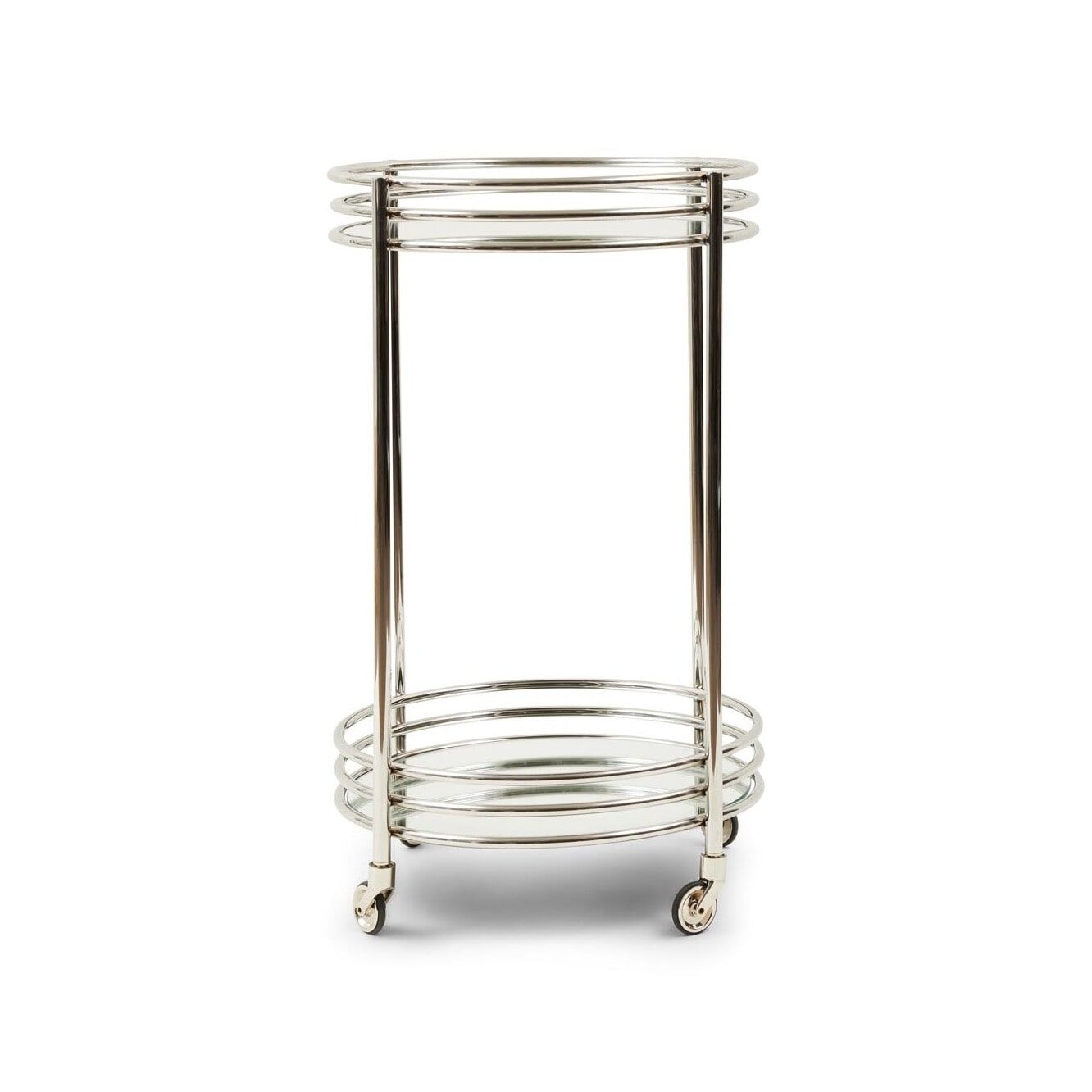 Rivièra Maison LHotel Trolley in Zilver – Luxe mobiele bar voor elk interieur