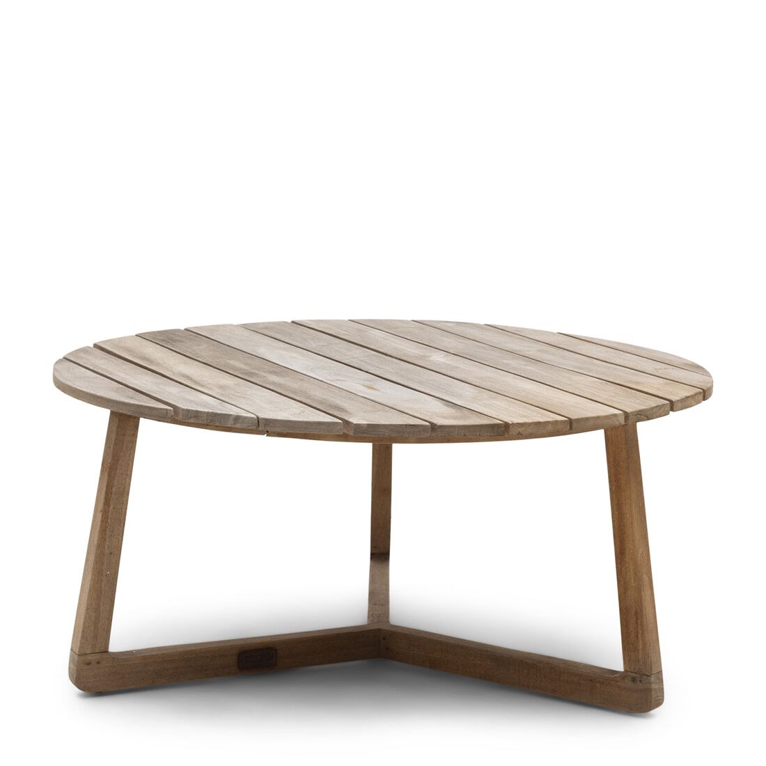 Rivièra Maison Lovina: ronde teakhouten salontafel voor buiten – 80 cm