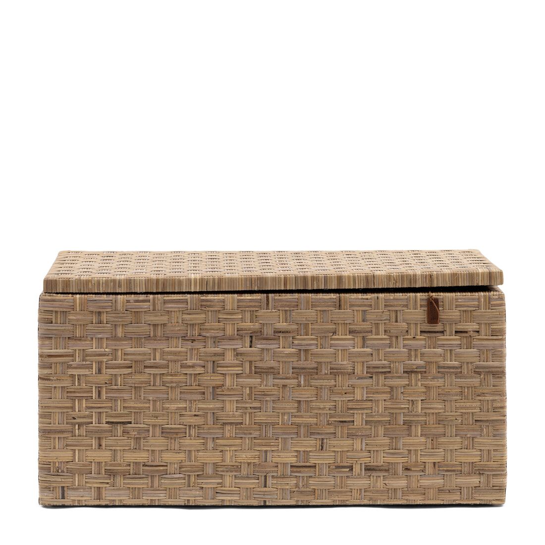 Rivièra Maison Mand Port Barton – Handgevlochten Rattan Opbergkist 90 × 40 cm