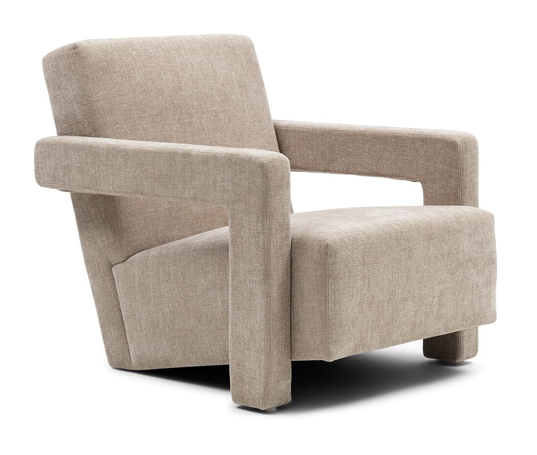 Rivièra Maison Messina Fauteuil – Moderne Weave in Soft Walnut