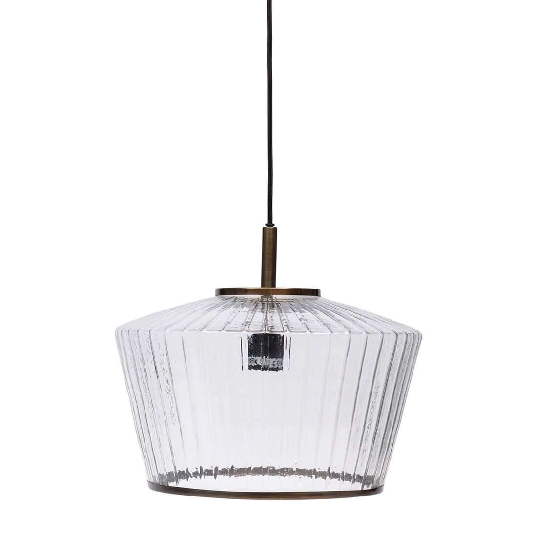 Rivièra Maison Nolana Hanglamp – Transparant glas, 38 cm