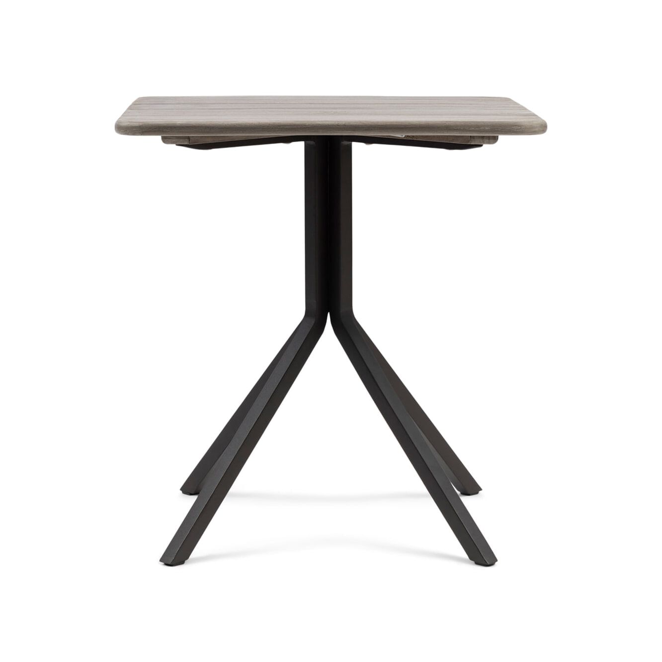Rivièra Maison Outdoor Bistrotafel Bondi Beach – Vierkante Teakhouttafel 70 × 70 cm – Espresso