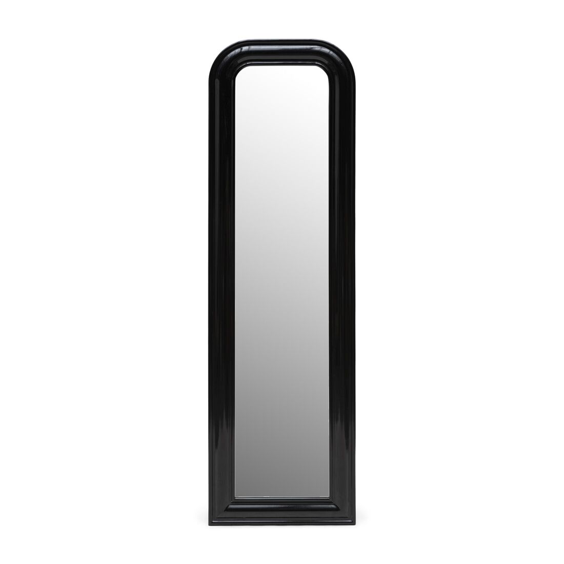 Rivièra Maison Place Vendôme spiegel – strakke zwarte wandspiegel 200 × 60 cm