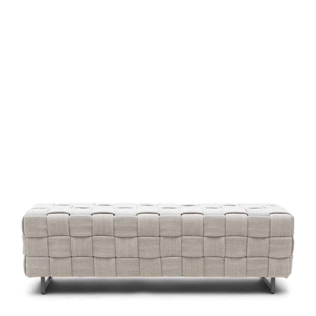 Rivièra Maison Room 48 eetkamerbank in Mouliné Linen – modern design voor elke woonruimte (150 cm)