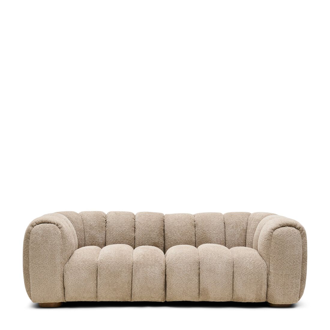 Rivièra Maison Vicenza 3,5‑zitsbank – Luxe Chenille comfort in Soft Walnut