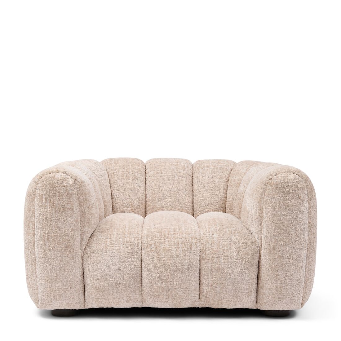 Rivièra Maison Vicenza Loveseat – Luxe Chenille in Natural